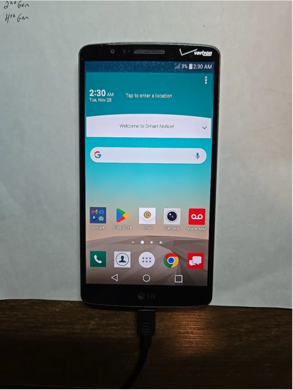 LG VS985 Phone - Verizon - 32GB - Grey